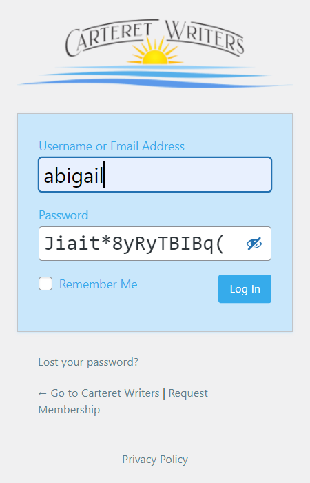 Login